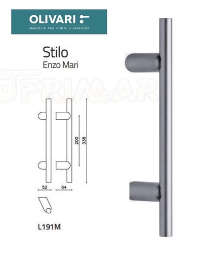 Maniglione olivari stilo - maniglione,