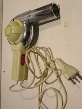vecchio PHON ASCIUGACAPELLI A PISTOLA 220 volt plastica metallo vintage d epoca
