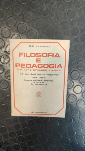 Lamanna filosofia e - -,