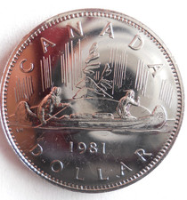 1981 DOLLARO CANADESE - AU PROOF LIKE - SPEDIZIONE GRATUITA - Bin #1001