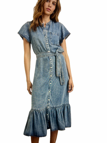 Abito blu denim donna taglia - , m