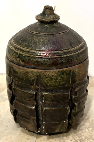 Barattolo ceramica artistica