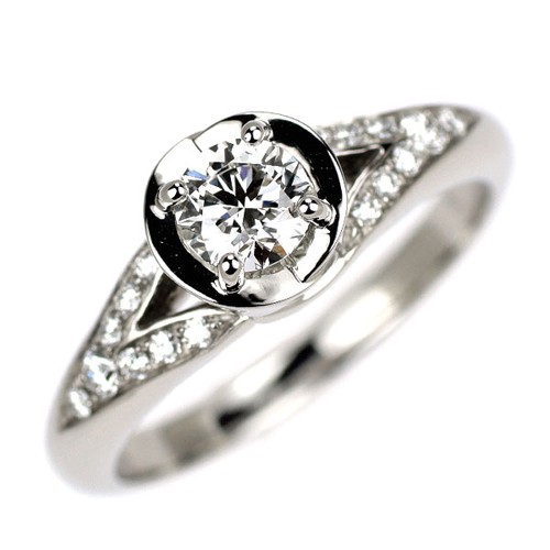 Anello bulgari pt950 diamante - bulgari,