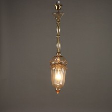 Antico Lampadario Vetro di