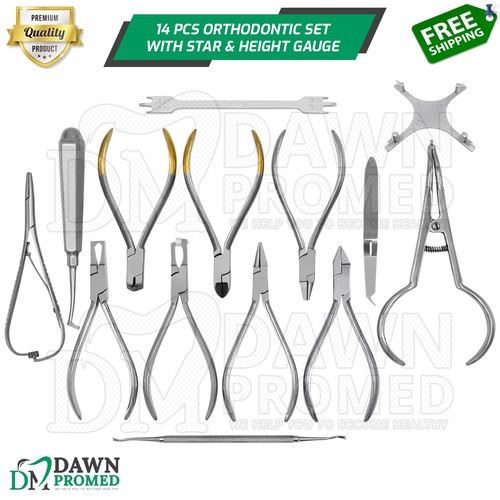 Set strumenti ortodontici - set,