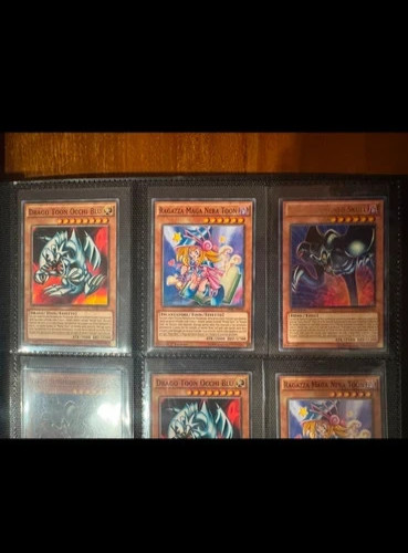 Lotto 3 carte toon - yu-gi-oh!,