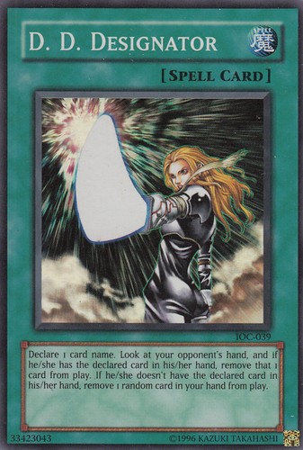 D designator - yu-gi-oh,, d.