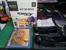 SONY KIT 3D BOX2 LE CRONACHE DI NARNIA BLURAY+OCCHIALI 3D DVD NUOVO INCARTATO