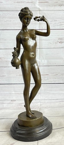 Art deco nude ballerina - art,