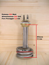 Resistenza acqua elettrica per bollitore vaporizzatore pulizia viso 490W 220volt