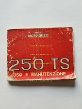 Moto Guzzi 250 TS 1973 manuale