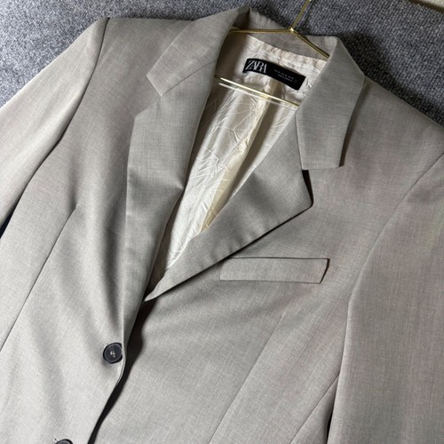 Zara blazer uomo beige tuta - uomo,
