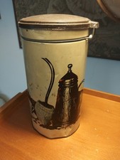 Rara Grande Scatola In Latta