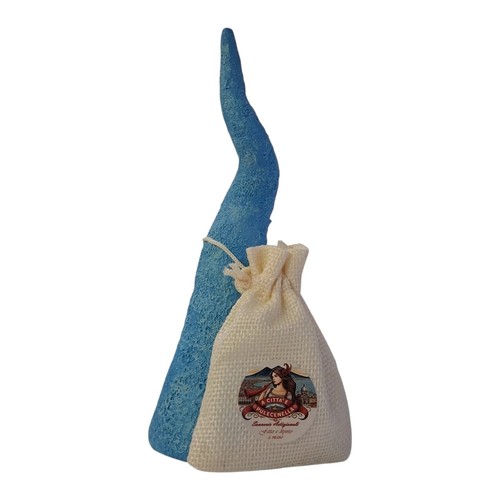 Corno portafortuna ceramica - portafortuna,