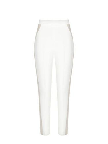 Pantalone dritto con - , a