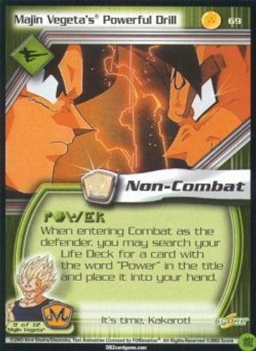 Majin vegeta powerful drill - majin,