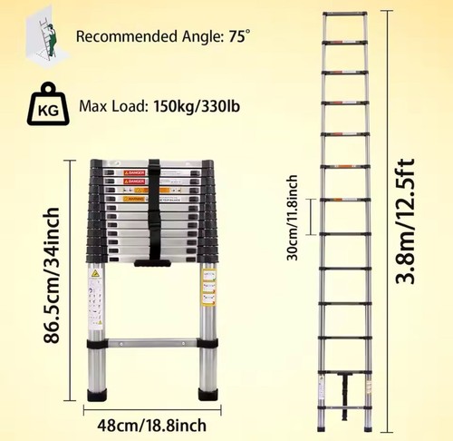 Scala telescopica alluminio - scala,