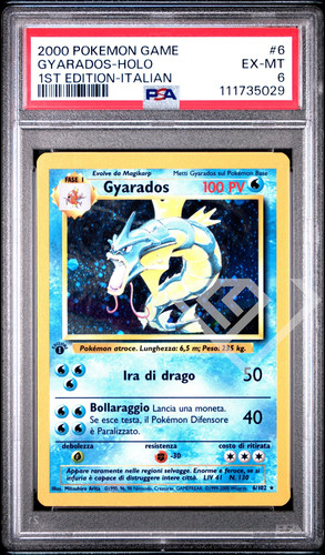 Pokémon card gyarados 102 - gyarados, 6/102