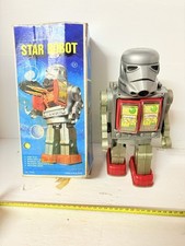 STAR ROBOT WIND UP STURMTROOPER MADE IN HONG KONG ANNI ‘70 VINTAGE