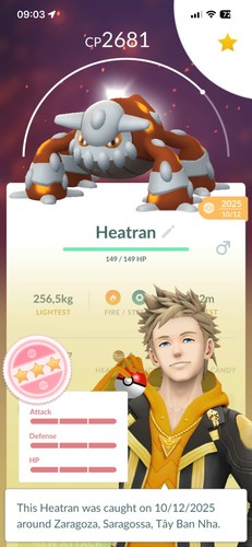 Pokémon hundo heatran - ✨,
