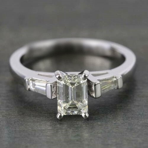 Anello fidanzamento argento - di,