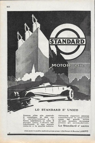 Standard motor oil - standard, /