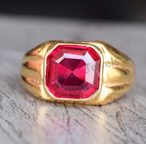 Naturale rosso rubino asscher - naturale,