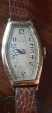 MONTRE RARE BEAUTIFUL FRANCE GOLD PLATED -Art Deco "LIP" Funzionante