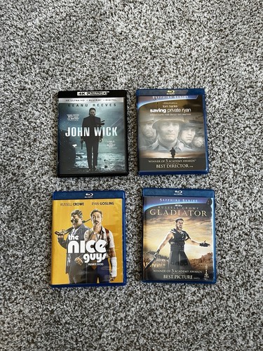 Blu ray lot - &, wick