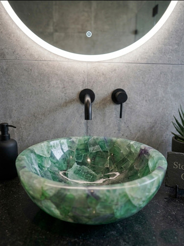 Lavabo artigianale pietra - artigianale, in