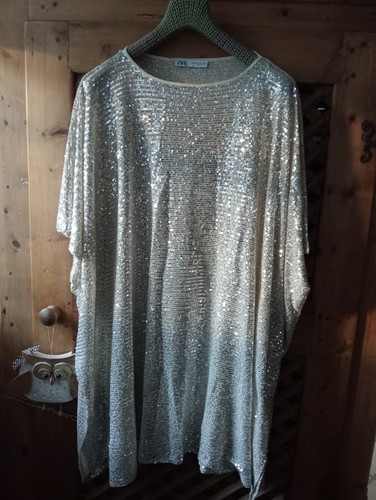 Caftano paillettes ecru - in,