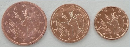 Centesimi di euro - 1,, 2,