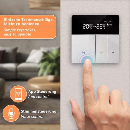 Termostato ambiente smart - termostato, wifi