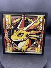 DigiPoke - Digimon/Pokemon Mashup - Quadro Art Deco stampato in 3D