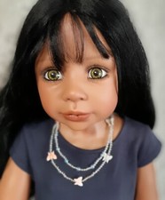 Bambola artistica, vinile pieno con articolazioni, di Monika Levenig