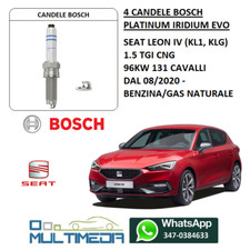 4 CANDELE BOSCH PLATINUM