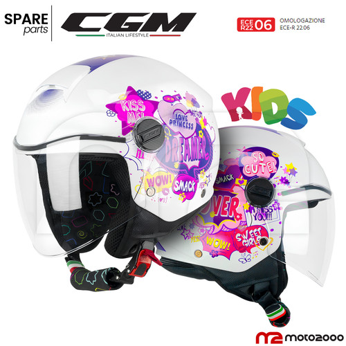 Casco demi jet cgm 261g - demi,