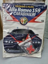 ALFA ROMEO 159 DEI CARABINIERI SCALA 1/10 A SCOPPIO DEAGOSTINI USCITA n°10