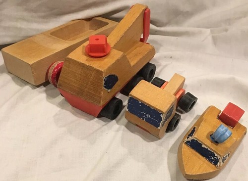 Mattel wood toys - wood,