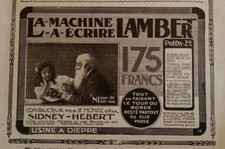 Rara pubblicità Macchine da