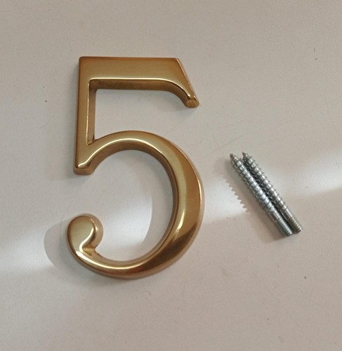 Numero civico ottone h - civico,