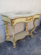 CONSOLE LACCATA CON PAESAGGIO