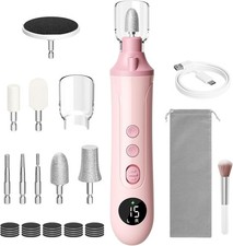 Trapano Elettrico Senza Fili 15 Velocità Regolabili Portatile Ricaricabile Nail Fil