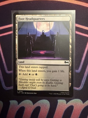 Mtg foot headquarters - -,