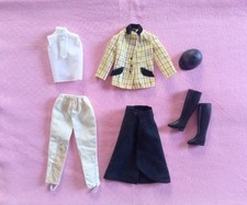 Barbie vintage superstar fashion originals european equestrienne 9423 1977 abito