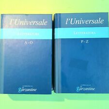 LETTERATURA A-Z L'UNIVERSALE LE GARZANTINE