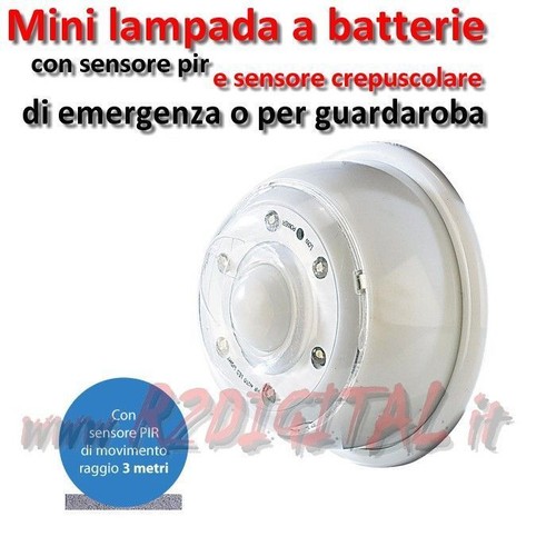 Mini lampada batterie - lampada,
