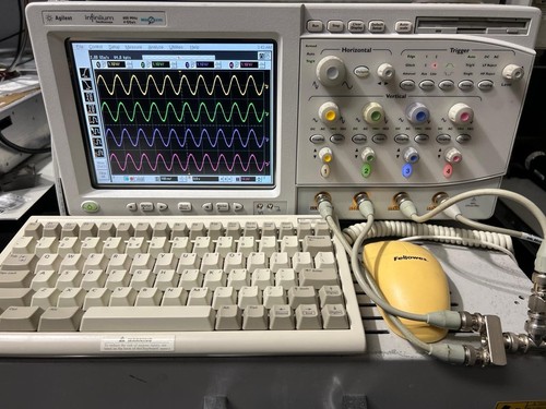 Oscilloscopio agilent - oscilloscopio, hp