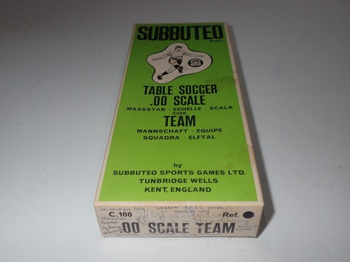 Subbuteo 100 scale - c, team