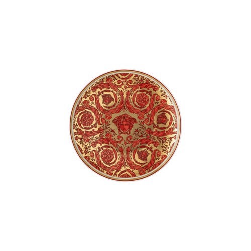 Versace medusa garland - garland, rosso